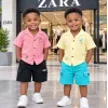 ZARA Boys Top Button Shirt Set Wholesale Bangladesh