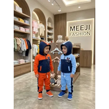 Baby Boys' Two-Piece Brushed Fleece Hoodie Set — Wholesale Bangladesh