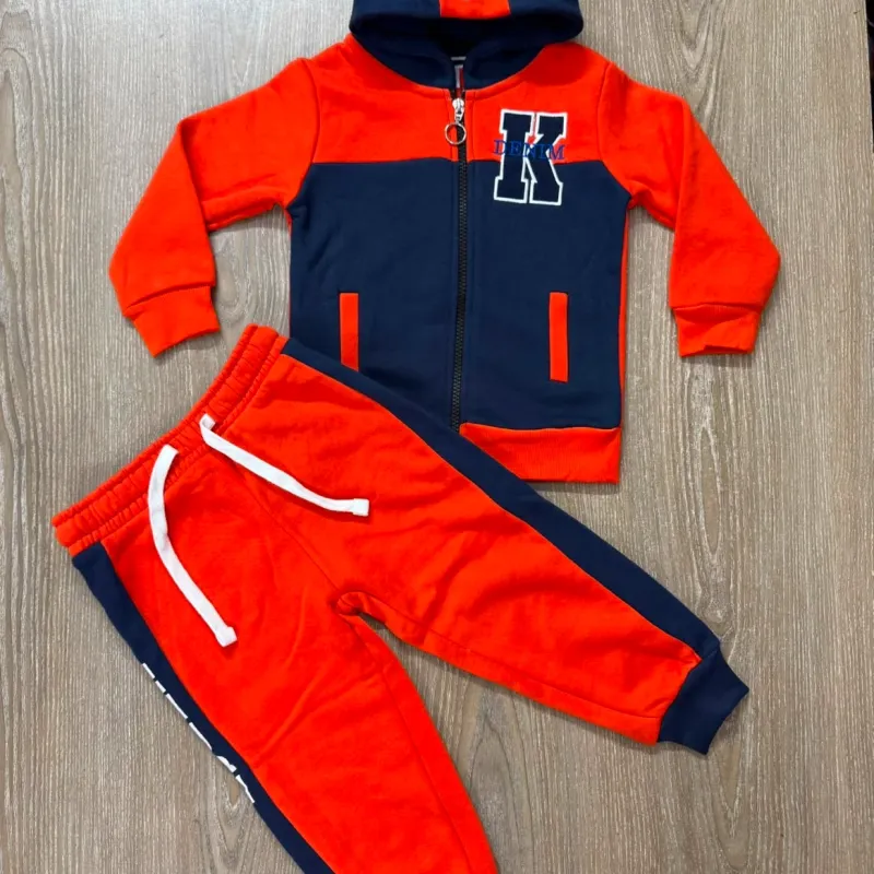 Baby Boys' Two-Piece Brushed Fleece Hoodie Set — Wholesale Bangladesh