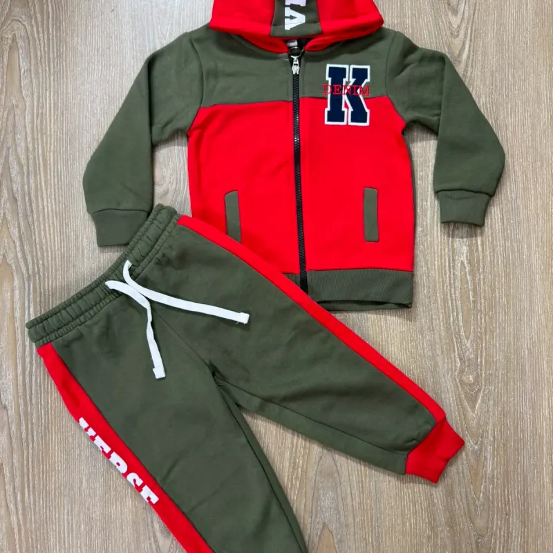Baby Boys' Two-Piece Brushed Fleece Hoodie Set — Wholesale Bangladesh