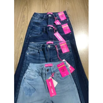 Girls' Palazzo Spandex Jeans (4–14 Years) — Wholesale Bangladesh