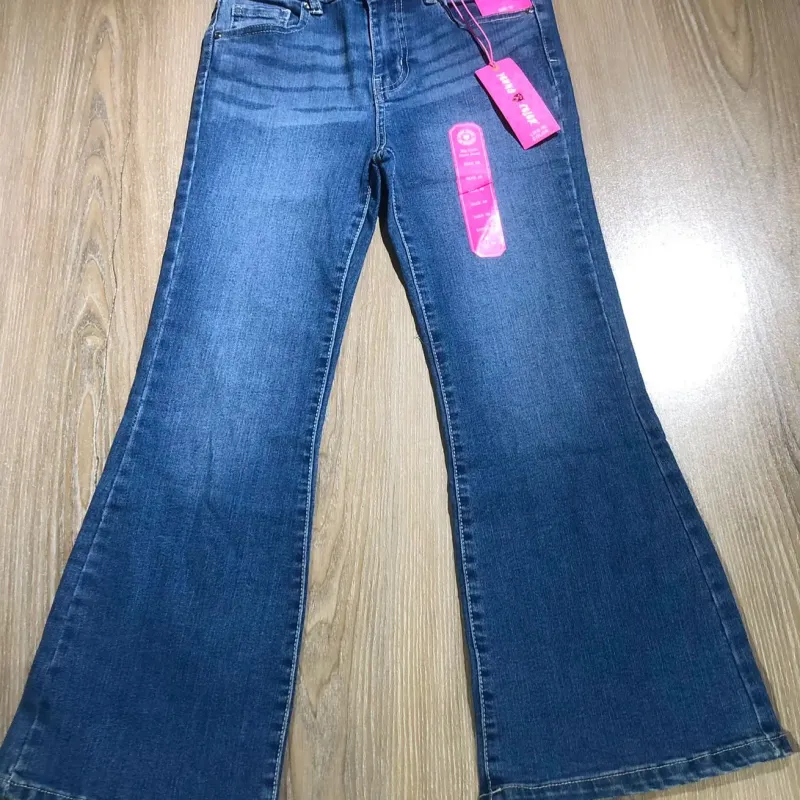 Girls' Palazzo Spandex Jeans (4–14 Years) — Wholesale Bangladesh