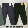 Baby Boys' Cotton-Spandex Chino Cargo Jogger Pant — Wholesale Bangladesh Baby Boys' Cotton-Spandex Chino Cargo Jogger Pant — Wholesale Bangladesh