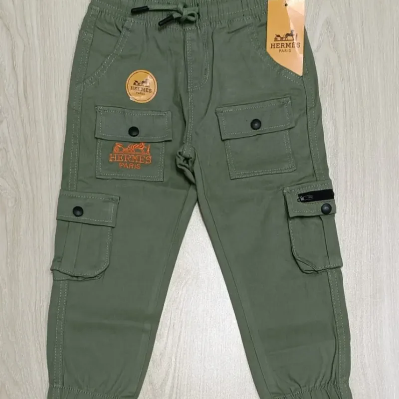 Baby Boys' Cotton-Spandex Chino Cargo Jogger Pant — Wholesale Bangladesh Baby Boys' Cotton-Spandex Chino Cargo Jogger Pant — Wholesale Bangladesh