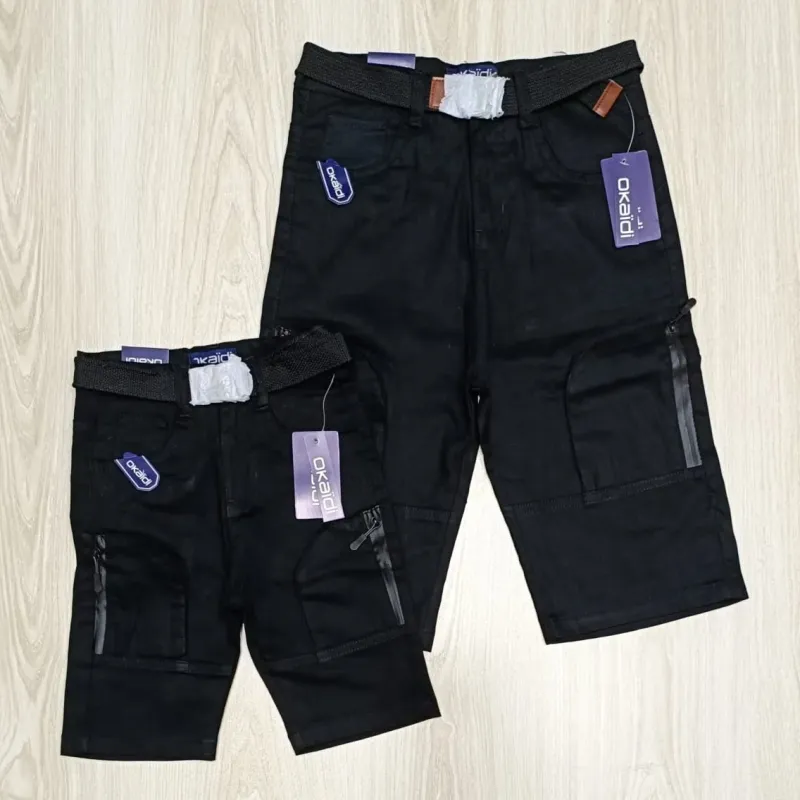 Boys' Cotton Chino Cargo Short Pant — Wholesale Bangladesh