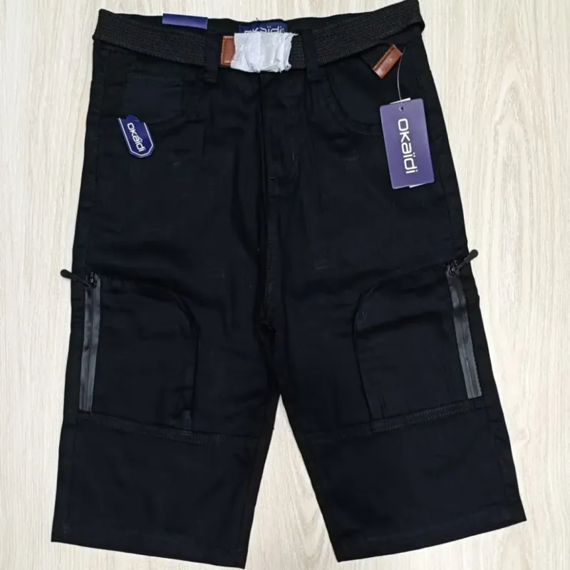 Boys' Cotton Chino Cargo Short Pant — Wholesale Bangladesh