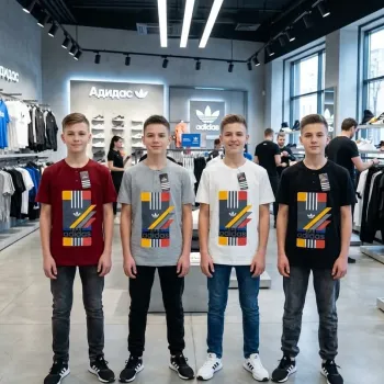 Boys' Premium Short-Sleeve Button T-Shirt (9-16 Years) — Wholesale Bangladesh