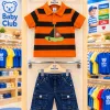 Baby Boys' Premium P.K Polo & Denim Shorts Set (6-36 Months) — Wholesale Bangladesh
