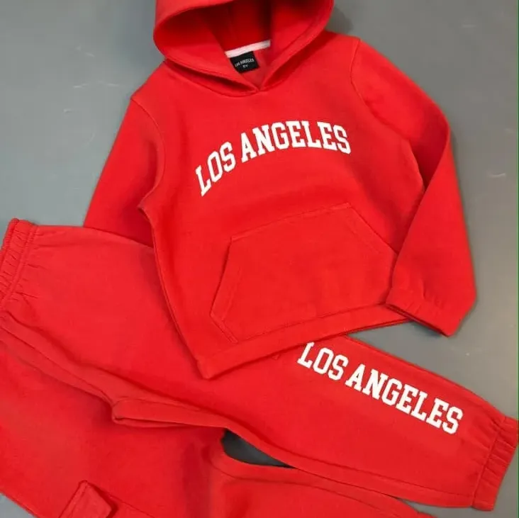 Boys' & Girls' Premium 2-Piece Cargo Hoodie Set (2Y-12Y) — Wholesale Bangladesh
