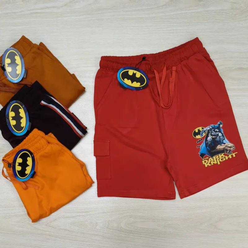 BATMAN Boys Premium Terry Cargo Short Pant Wholesale Bangladesh