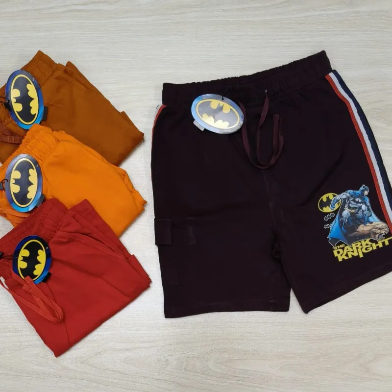 BATMAN Boys Premium Terry Cargo Short Pant Wholesale Bangladesh