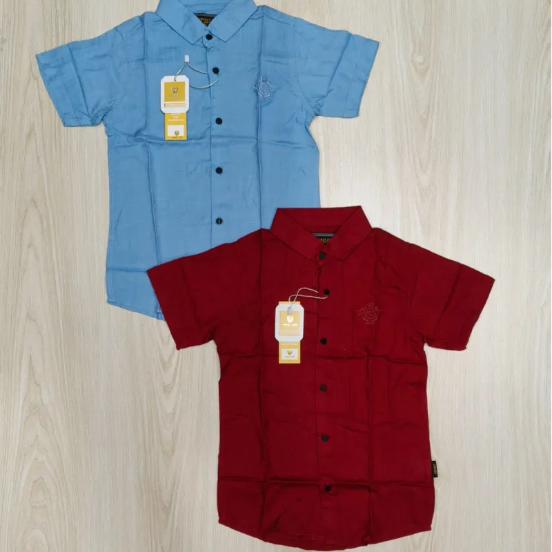 Boys Short Sleeve Shirt Wholesale Bangladesh