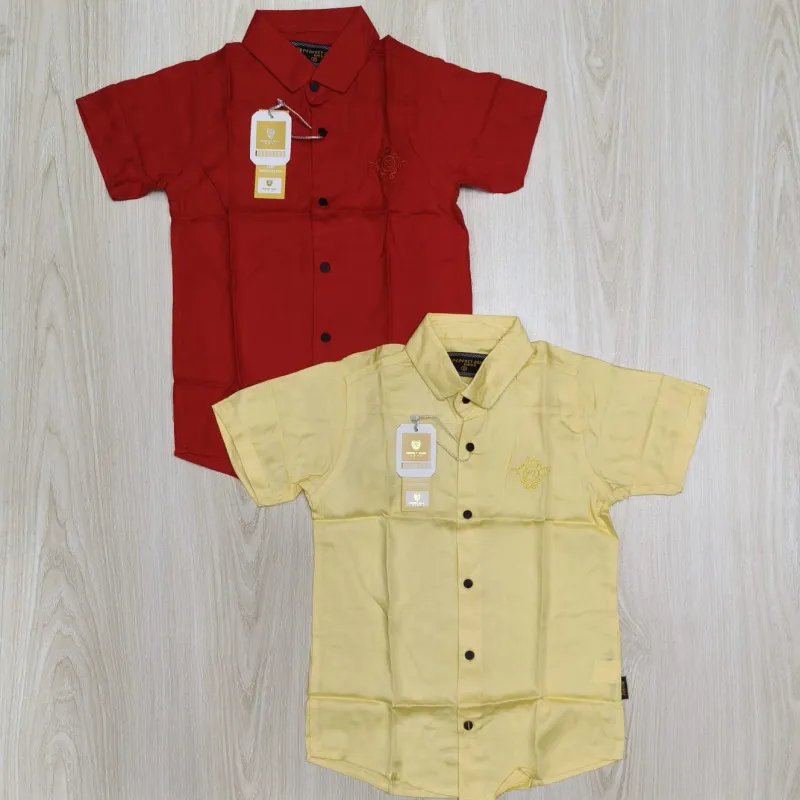 Boys Short Sleeve Shirt Wholesale Bangladesh
