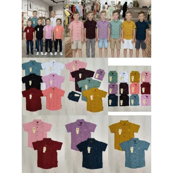 Boys Short Sleeve Shirt Wholesale Bangladesh