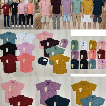 Boys Short Sleeve Shirt Wholesale Bangladesh