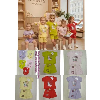 Baby Girls Top Button Set Wholesale Bangladesh