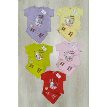 Baby Girls Top Button Set Wholesale Bangladesh