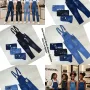 CHANEL Girls Premium Denim Romper Spandex Wholesale Bangladesh