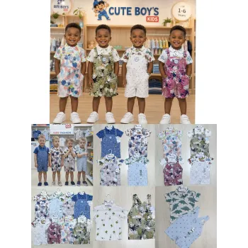 CUTE BOYS Kids Fancy Romper Set Wholesale Bangladesh