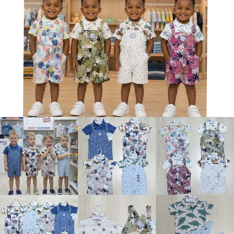 CUTE BOYS Kids Fancy Romper Set Wholesale Bangladesh