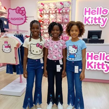 Hello Kitty Girls Jeans Palazzo Spandex Pant Wholesale Bangladesh