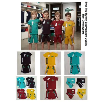 Lacoste Boys Premium Top Bottom Set Wholesale Bangladesh