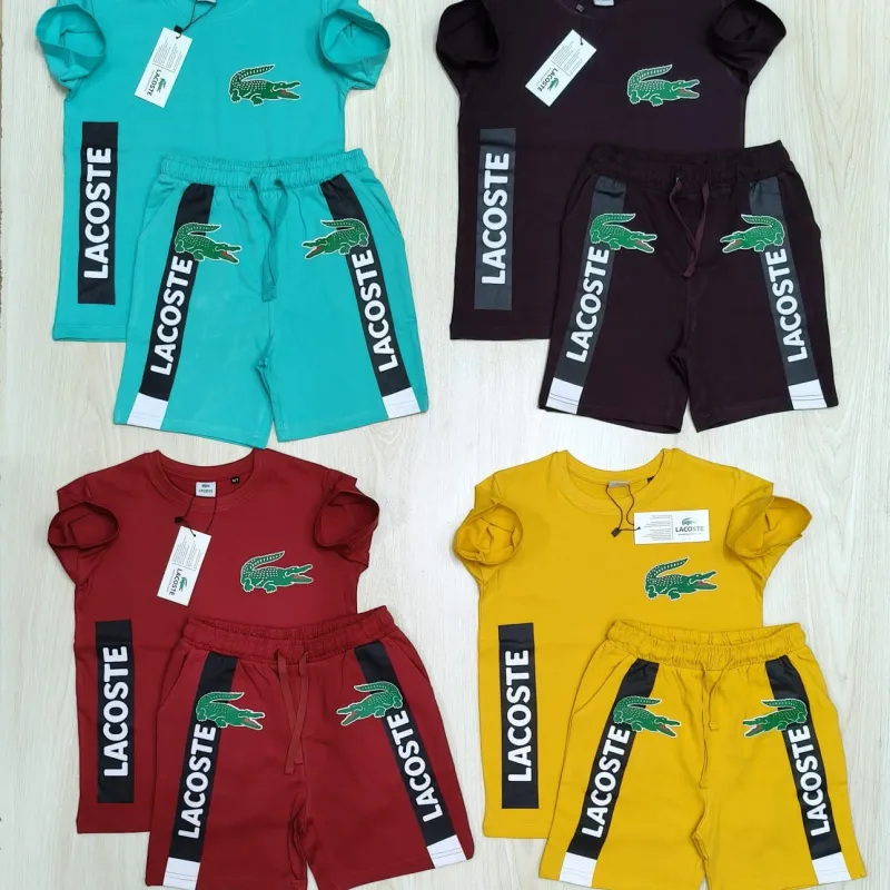 Lacoste Boys Premium Top Bottom Set Wholesale Bangladesh