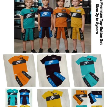 NIKE Boys Premium Top Bottom Set Wholesale Bangladesh