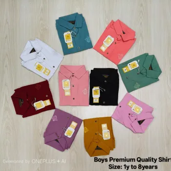 Boys Zafran Short Sleeve Shirt Wholesale Bangladesh