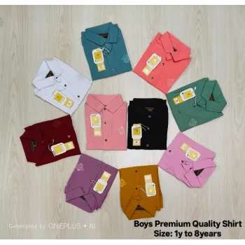 Boys Zafran Short Sleeve Shirt Wholesale Bangladesh