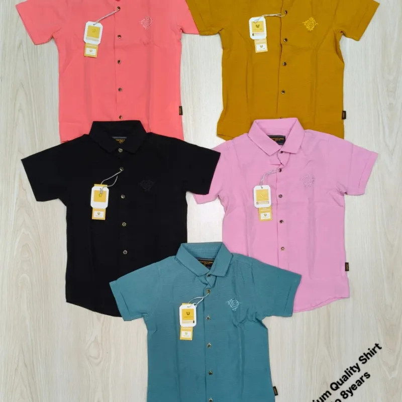 Boys Zafran Short Sleeve Shirt Wholesale Bangladesh Boys Zafran Short Sleeve Shirt Wholesale Bangladesh