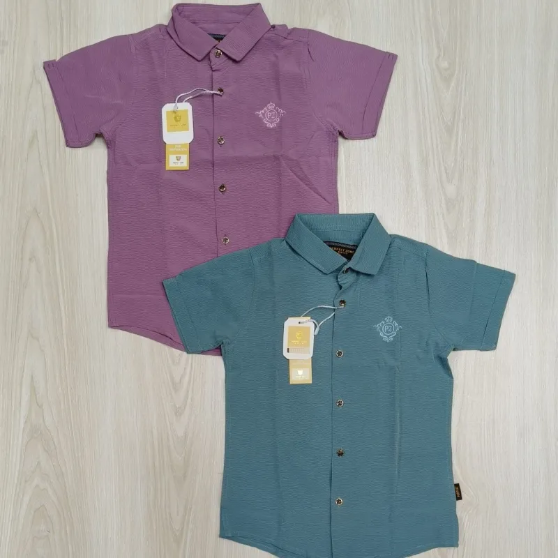 Boys Zafran Short Sleeve Shirt Wholesale Bangladesh Boys Zafran Short Sleeve Shirt Wholesale Bangladesh