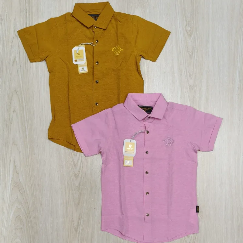 Boys Zafran Short Sleeve Shirt Wholesale Bangladesh Boys Zafran Short Sleeve Shirt Wholesale Bangladesh