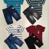 Baby Boys' Premium 2-Piece T-Shirt & Denim Shorts Set (3-36 Months) — Wholesale Bangladesh