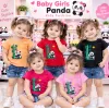 Baby Girls' Premium Cotton Short-Sleeve Design T-Shirt (3-36 Months) — Wholesale Bangladesh