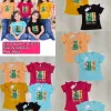 Girls' Premium Cotton Design Short-Sleeve T-Shirt (2-8 Years) — Wholesale Bangladesh
