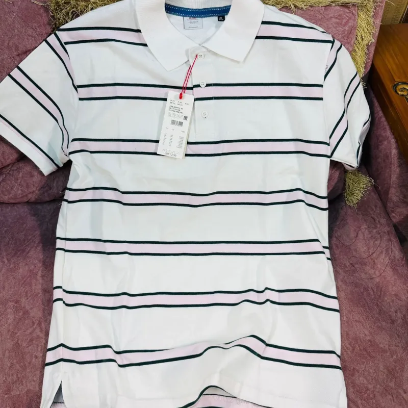 S.Oliver Men's 100% Export Polo Shirt Wholesale Bangladesh