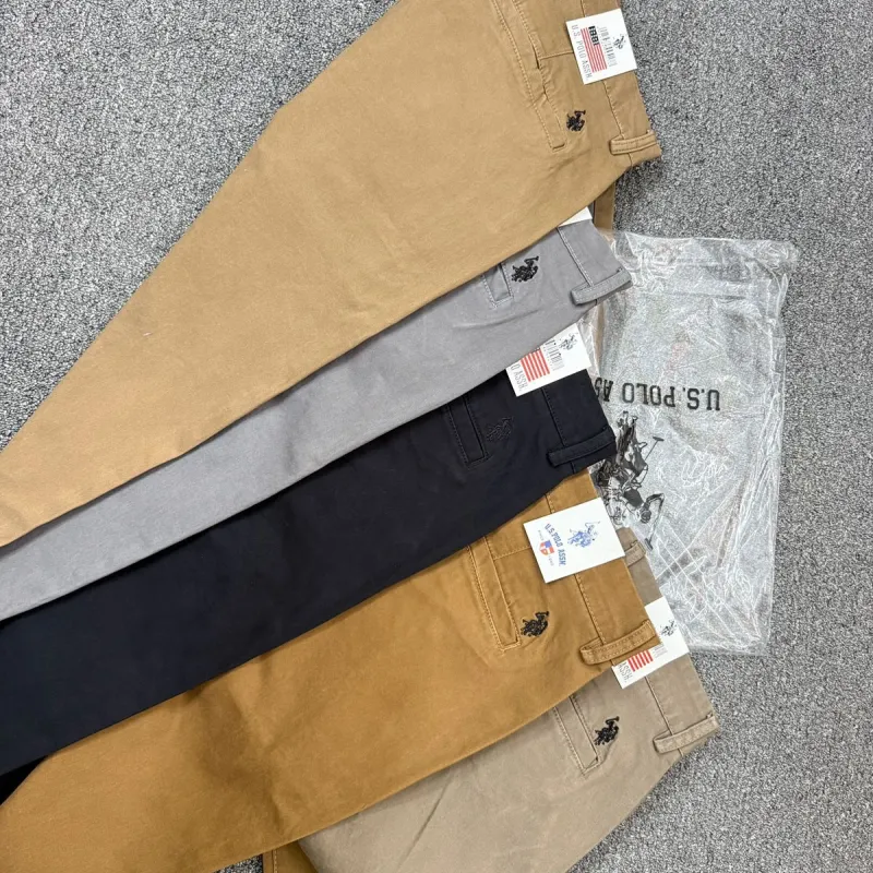 US Polo 100% Export Men's Twill Pant Wholesale Bangladesh US Polo 100% Export Men's Twill Pant Wholesale Bangladesh