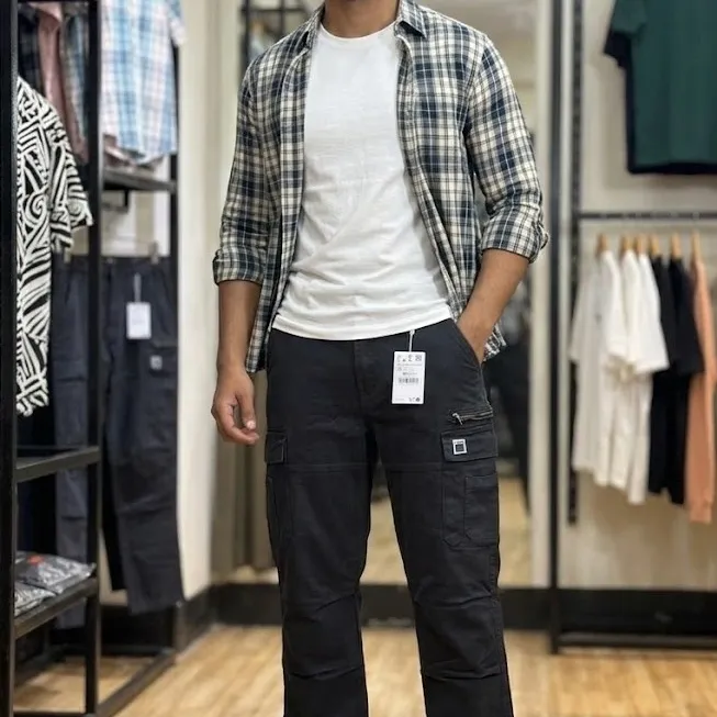 Pull & Bear Original Export 6 Pocket Cargo Pants Wholesale Bangladesh