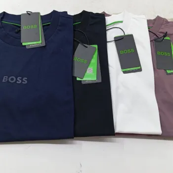 Boss Men's Combed Cotton T‑Shirt Wholesale – Everywear Bangladesh Ltd
