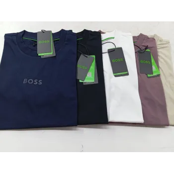 Boss Men's Combed Cotton T‑Shirt Wholesale – Everywear Bangladesh Ltd