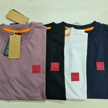Boss Men's Combed Cotton T‑Shirt Wholesale – Everywear Bangladesh Ltd