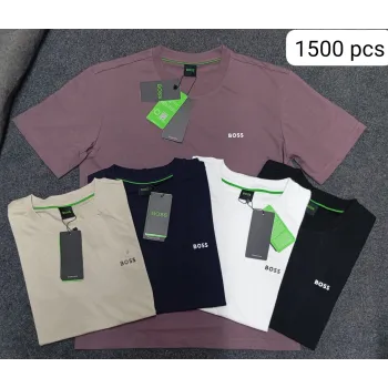 Boss Men's Combed Cotton T‑Shirt Wholesale – Everywear Bangladesh Ltd