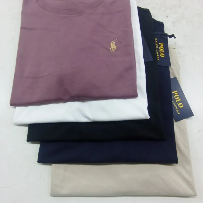 Ralph Lauren Men's Combed Cotton T‑Shirt Wholesale – Everywear Bangladesh Ltd Ralph Lauren Men's Combed Cotton T‑Shirt Wholesale – Everywear Bangladesh Ltd