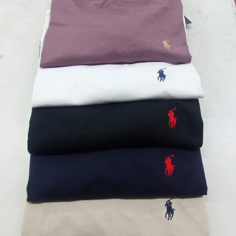 Ralph Lauren Men's Combed Cotton T‑Shirt Wholesale – Everywear Bangladesh Ltd Ralph Lauren Men's Combed Cotton T‑Shirt Wholesale – Everywear Bangladesh Ltd