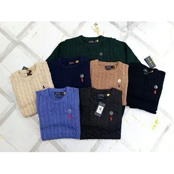 Cable Knit Round Neck Sweater Wholesale – Everywear Bangladesh Ltd