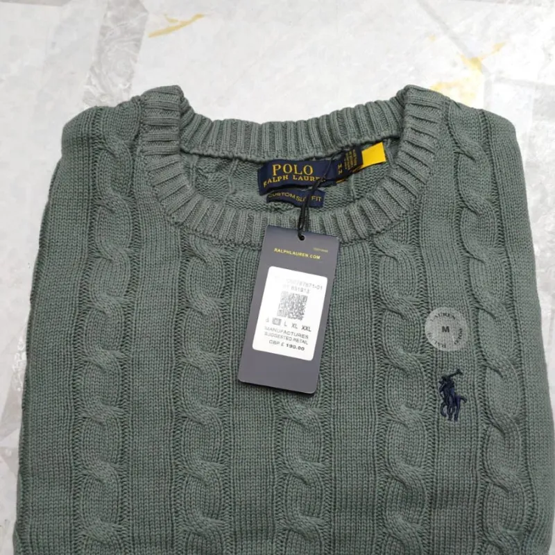 Cable Knit Round Neck Sweater Wholesale – Everywear Bangladesh Ltd