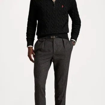 Ralph Lauren Cable Knit Half-Zipper Sweater Wholesale – Everywear Bangladesh Ltd