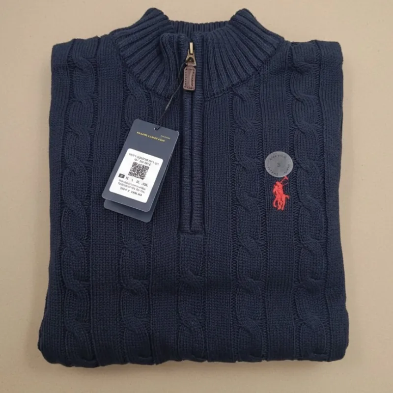 Ralph Lauren Cable Knit Half-Zipper Sweater Wholesale – Everywear Bangladesh Ltd Ralph Lauren Cable Knit Half-Zipper Sweater Wholesale – Everywear Bangladesh Ltd