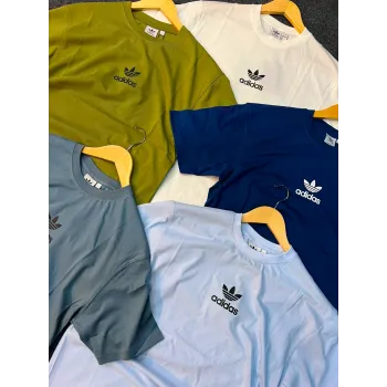 Adidas Men's Premium 240 GSM Knit & Dyed T-Shirt Wholesale Bangladesh